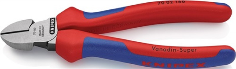 Seitenschneider L.125mm Kopf pol.2K-Hülle max.1,5mm KNIPEX Seitenschneider L.125mm Kopf pol.2K-Hülle max.1,5mm KNIPEX