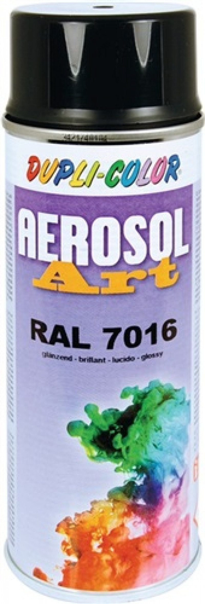 Buntlackspray AEROSOL Art grau glänzend RAL 7016 400 ml Spraydose DUPLI-COLOR