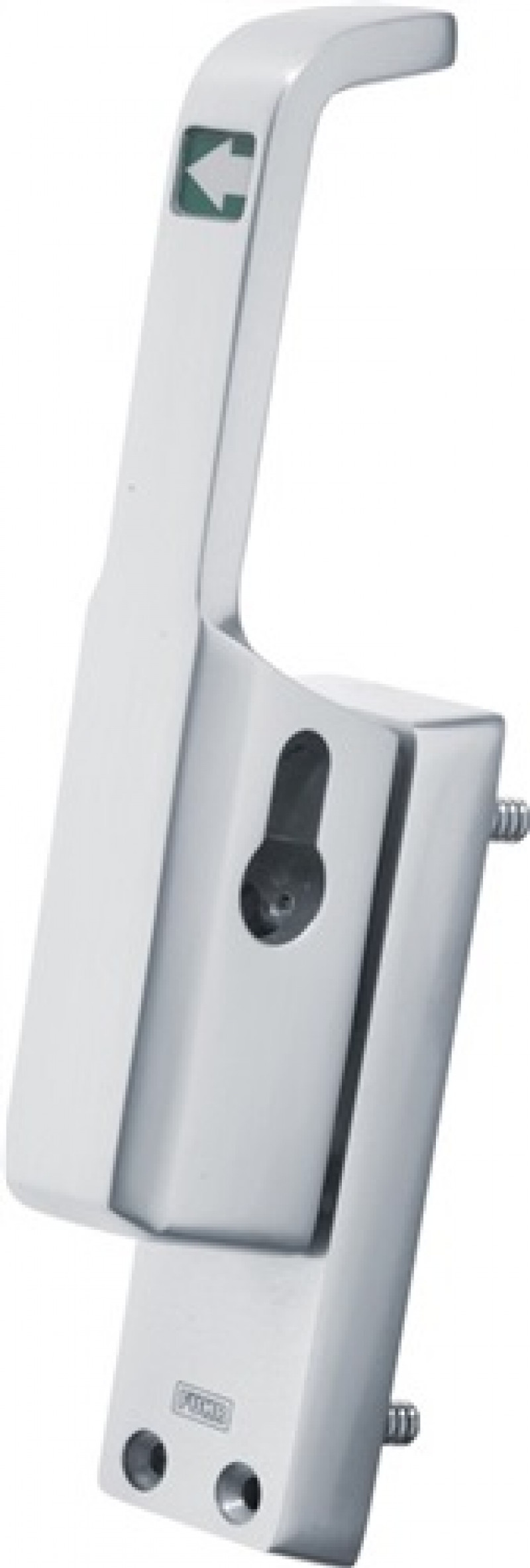 Türtreibr.982 DIN re.silber elox.LM.23mm Rundstange 10mm Türtreibr.982 DIN re.silber elox.LM.23mm Rundstange 10mm