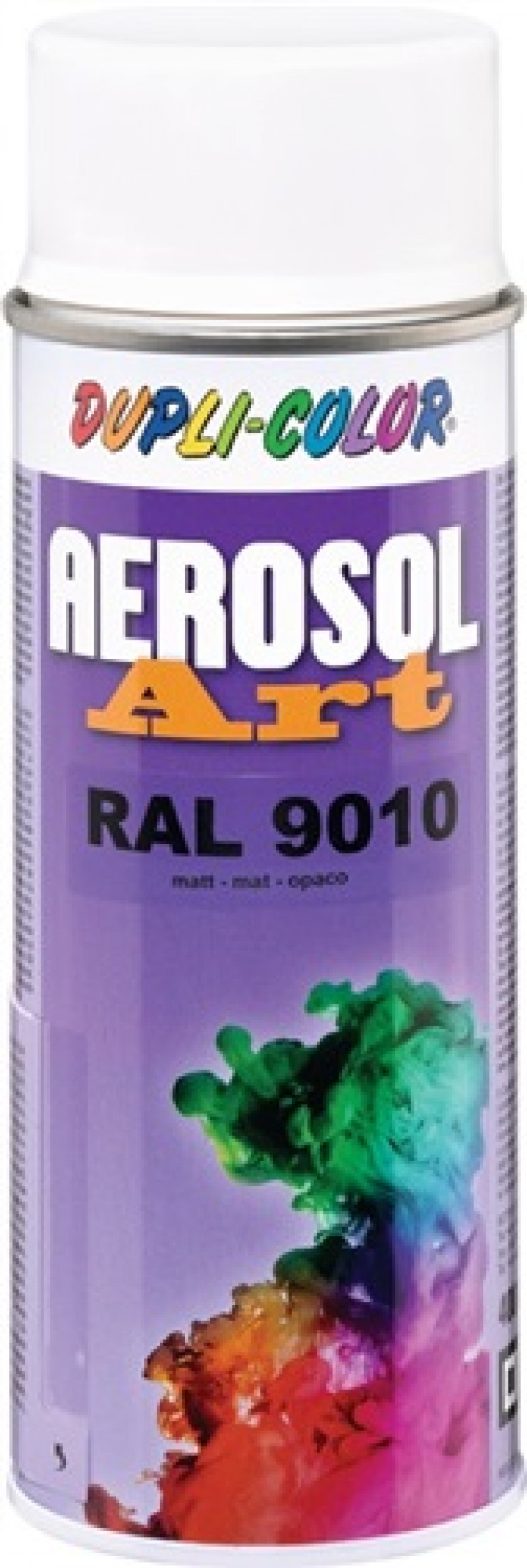 Buntlackspray AEROSOL Art reinweiss ma RAL 9010 400 ml Spraydose DUPLI-COLOR