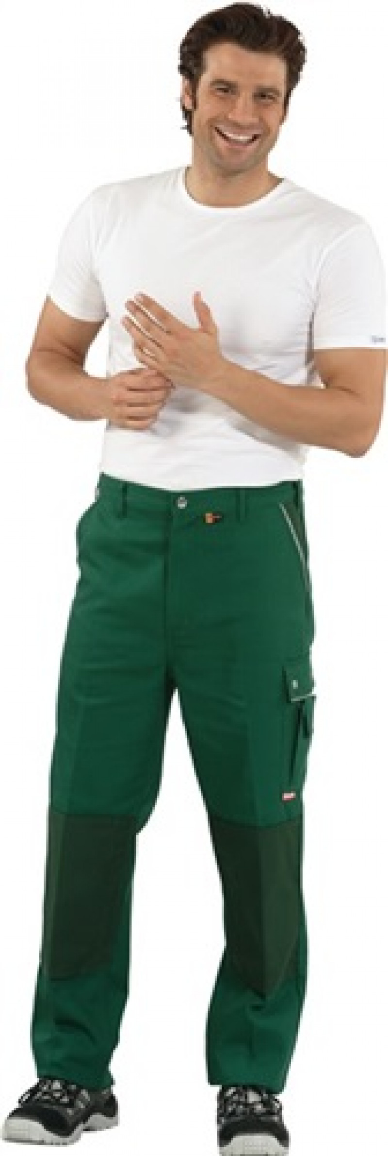 Bundhose Canvas 320 Gr.58 grün 65% PES/35% CO PLANAM