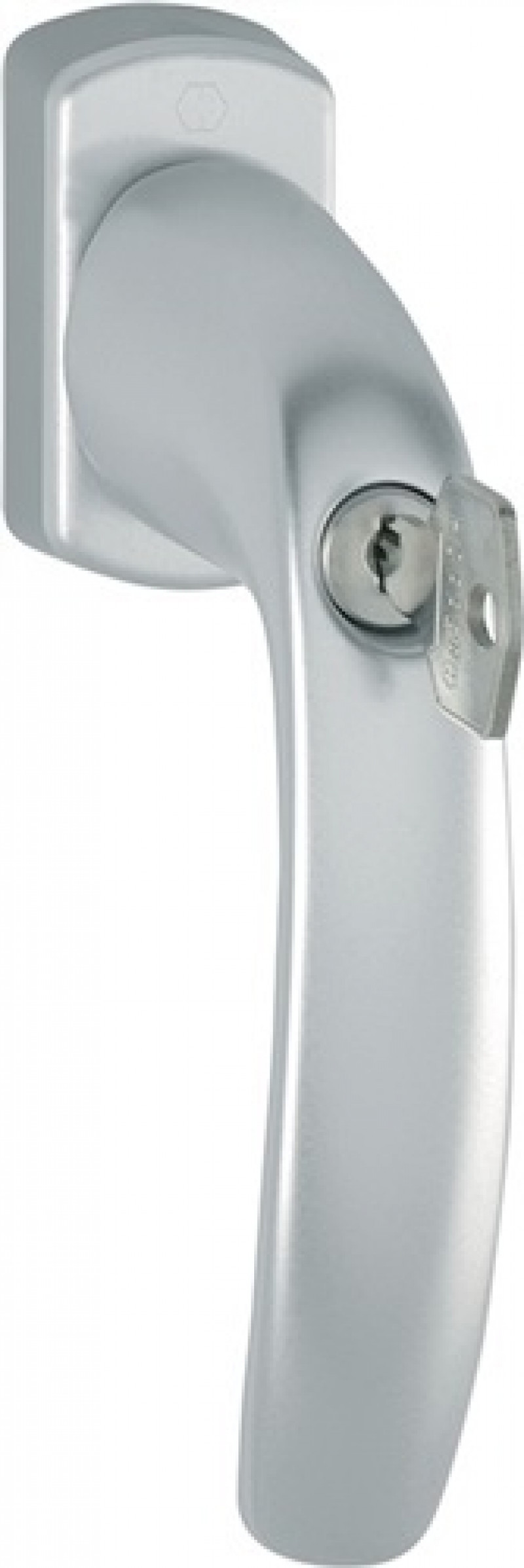 Fenstergriff NY 0810S/U10 Alu.F9016 35mm abschl. Fenstergriff NY 0810S/U10 Alu.F9016 35mm abschl.
