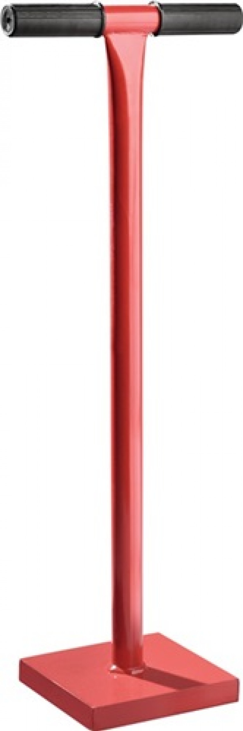 Erd-/Betonstampfer L.200mm B.200mm m.schwarzem Ku.T-Griff Stahl,lack. Erd-/Betonstampfer L.200mm B.200mm m.schwarzem Ku.T-Griff Stahl,lack.