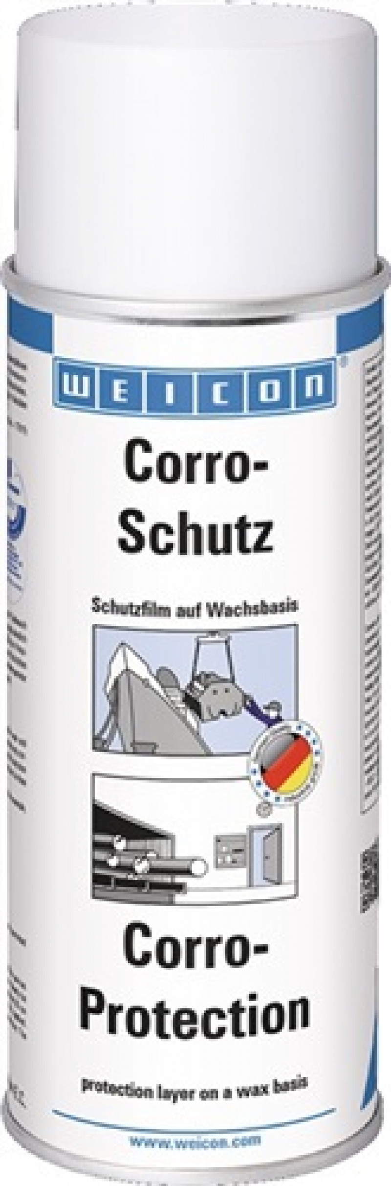 Korrosionsschutzwachs Corro-Schutz milchig 400 ml Spraydose WEICON Korrosionsschutzwachs Corro-Schutz milchig 400 ml Spraydose WEICON