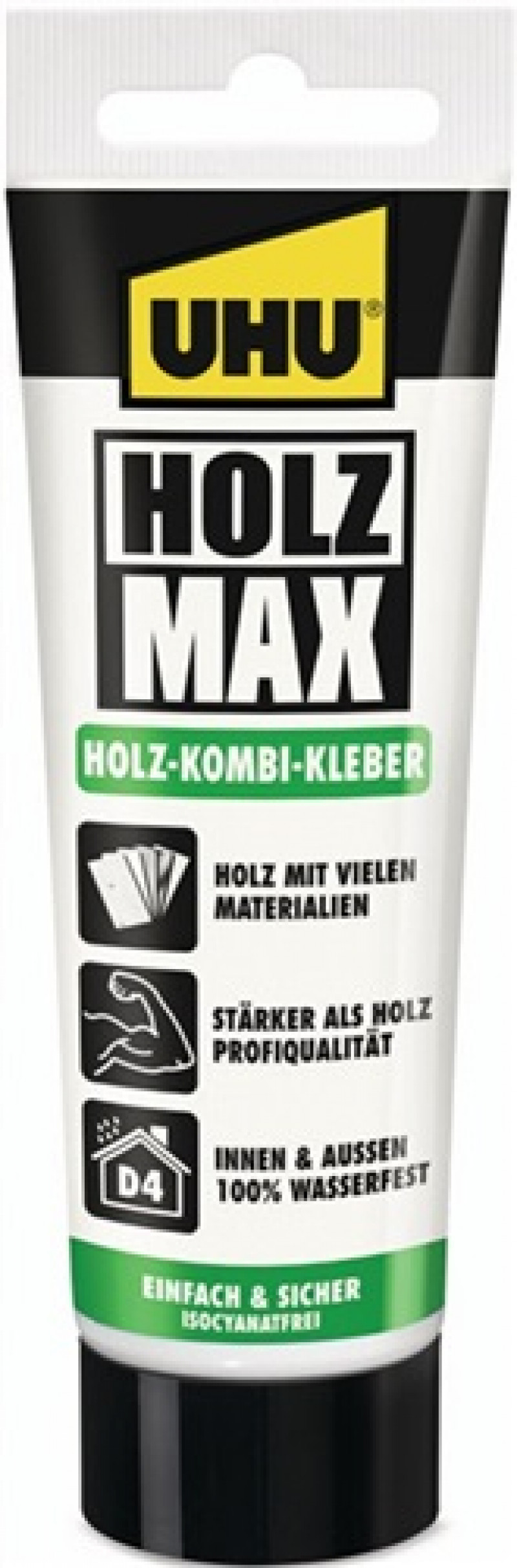 Holzkonstruktionsklebstoff HOLZ MAX EN 204: D4 beige 100g Tube UHU Holzkonstruktionsklebstoff HOLZ MAX EN 204: D4 beige 100g Tube UHU