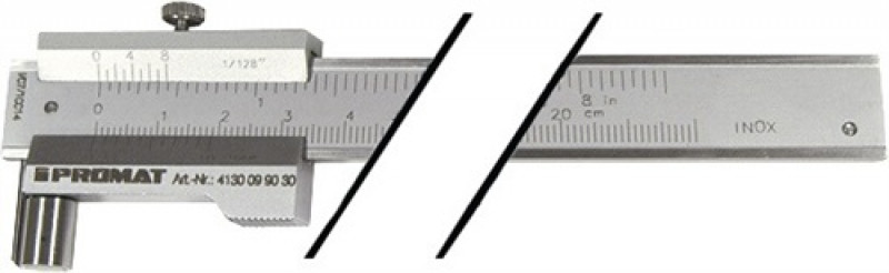 Streichmaß 400mm m. Laufrolle PROMAT Streichmaß 400mm m. Laufrolle PROMAT