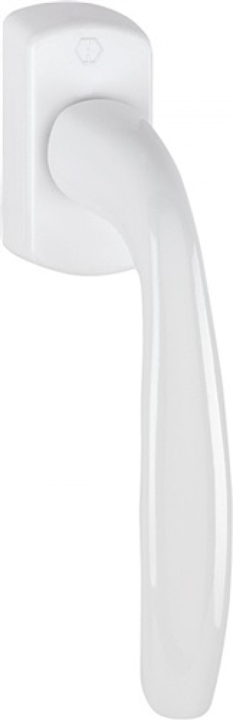 Fenstergriff NY 0810/US10 Alu.F9016 32-42mm Stand. Fenstergriff NY 0810/US10 Alu.F9016 32-42mm Stand.