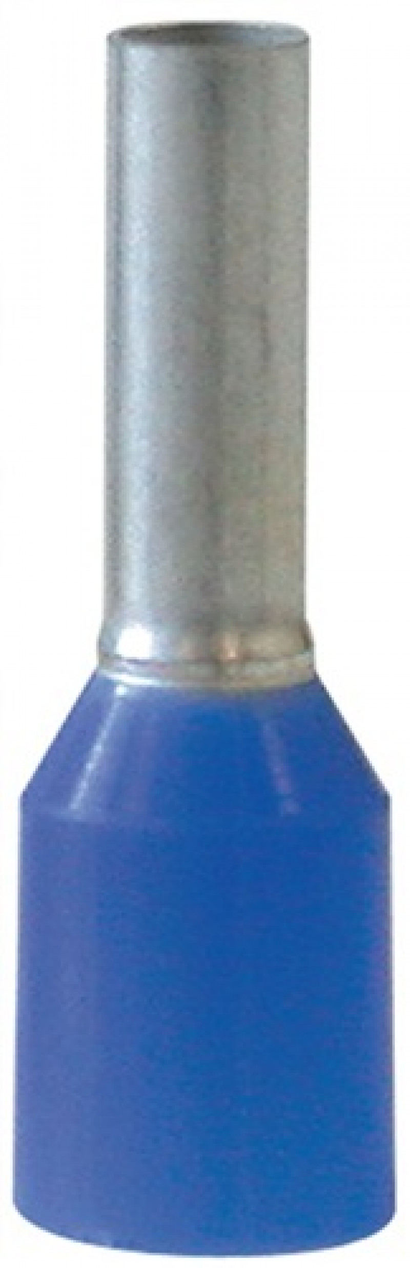 Aderendhülse L.L1/L2 14,0/8,0mm blau m.Ku.-Kragen 2,50 (AWG 14) mm² 100St./Btl. Aderendhülse L.L1/L2 14,0/8,0mm blau m.Ku.-Kragen 2,50 (AWG 14) mm² 100St./Btl.