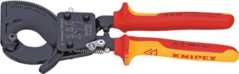 Kabelschneider Gesamt-L.250mm max.32 (240 mm²)mm 2-K.-Hüllen VDE KNIPEX Kabelschneider Gesamt-L.250mm max.32 (240 mm²)mm 2-K.-Hüllen VDE KNIPEX