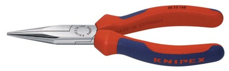 Langbeckzange Gesamt-L.160mm Form 2 Kopf verchr.lang,flach-rund 2K-Hülle KNIPEX Langbeckzange Gesamt-L.160mm Form 2 Kopf verchr.lang,flach-rund 2K-Hülle KNIPEX