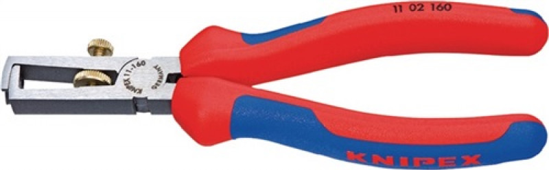 Abisolierzange L.160mm pol.2K-Hülle m.Öffnungsfeder KNIPEX Abisolierzange L.160mm pol.2K-Hülle m.Öffnungsfeder KNIPEX