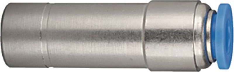 Gerade Steckverbindung Blaue Serie 8/10mm L1 46,8mm RIEGLER