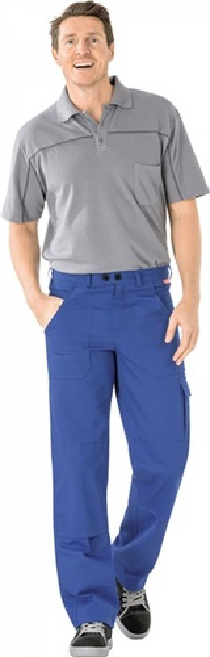 Cargo-Bundhose BW290 Gr.60 kornblau 100% CO PLANAM Cargo-Bundhose BW290 Gr.60 kornblau 100% CO PLANAM