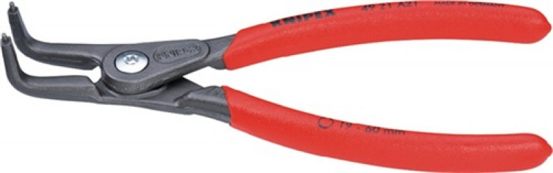 Außensicherungsringzange A 21 f.Wellen D.19-60mm 90Grad gew.L.165mm KNIPEX Außensicherungsringzange A 21 f.Wellen D.19-60mm 90Grad gew.L.165mm KNIPEX