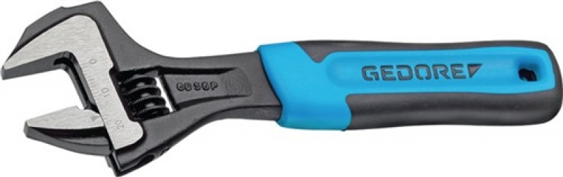 Rollgabelschlüssel 60 S 8 JP max.25mm L.207mm m.Einstellskala,Ku.-Griff GEDORE Rollgabelschlüssel 60 S 8 JP max.25mm L.207mm m.Einstellskala,Ku.-Griff GEDORE