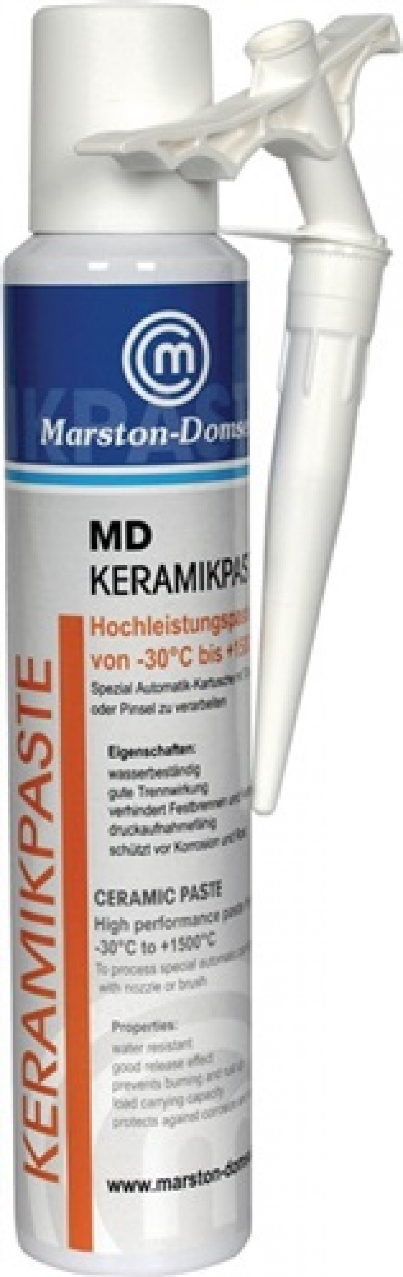 Keramikpaste MD weiß 260g Automatik-Kartusche MARSTON Keramikpaste MD weiß 260g Automatik-Kartusche MARSTON