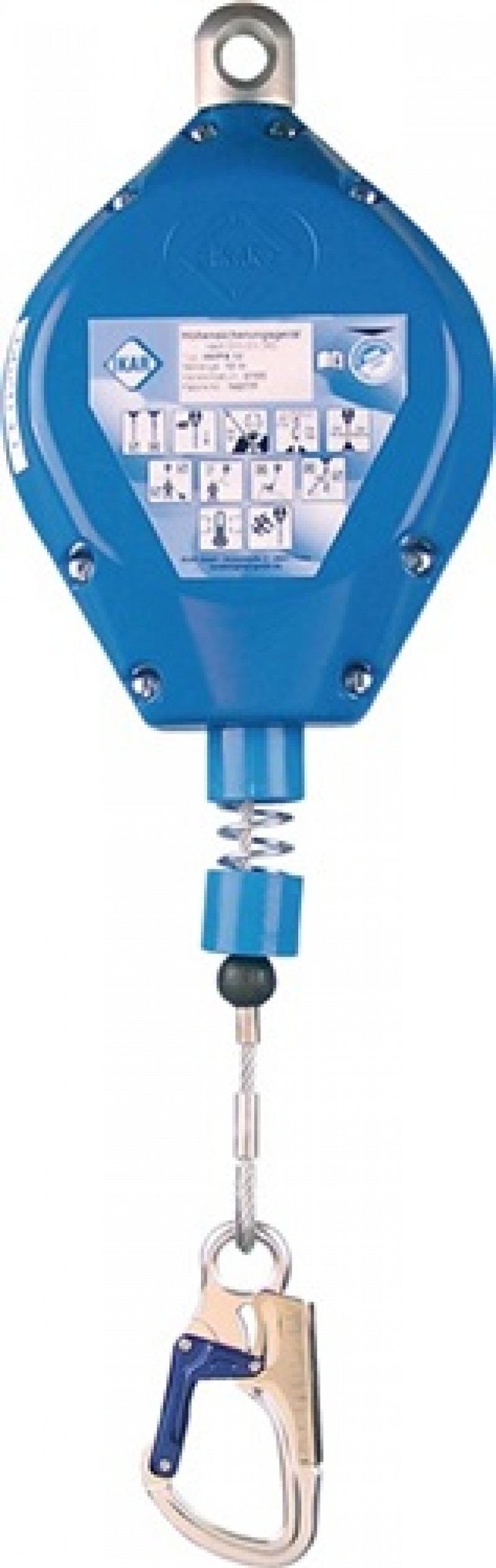 Höhensicherungsgerät EN 360 verzinktes Stahlseil,4,5m MAS Höhensicherungsgerät EN 360 verzinktes Stahlseil,4,5m MAS