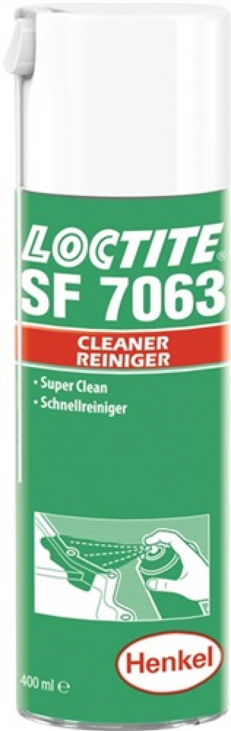 Oberflächenreiniger SF 7063 400 ml Spraydose LOCTITE Oberflächenreiniger SF 7063 400 ml Spraydose LOCTITE