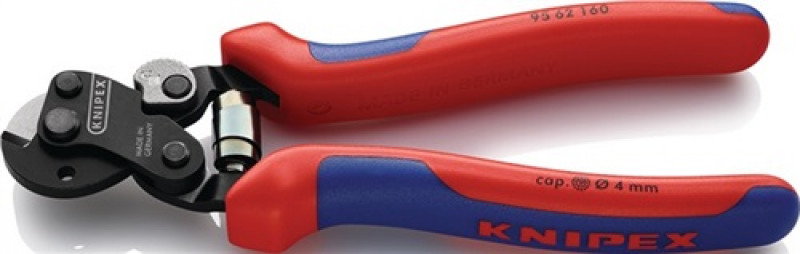Drahtseilschere L.160mm f.Drahtseil-D.4mm Cu.-/Alukabel D.7mm2 KNIPEX Drahtseilschere L.160mm f.Drahtseil-D.4mm Cu.-/Alukabel D.7mm2 KNIPEX