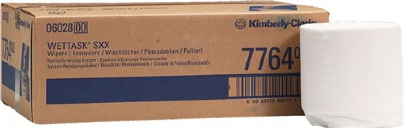 Wischtuch KIMTECH 7764 L320xB310ca.mm weiß 6 Rollen x 60 Tü. Wischtuch KIMTECH 7764 L320xB310ca.mm weiß 6 Rollen x 60 Tü.