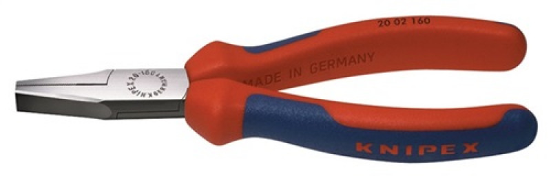 Flachzange DIN ISO 5745 Gesamt-L.140mm Kopf pol.Mehrkomponentenhülle KNIPEX Flachzange DIN ISO 5745 Gesamt-L.140mm Kopf pol.Mehrkomponentenhülle KNIPEX