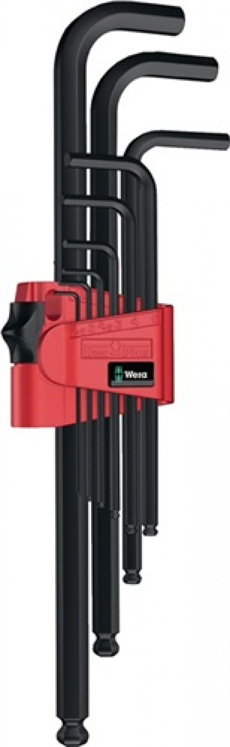 Winkelschraubendrehersatz 9tlg.m.Kugelkopf extral.6KT SW 1,5-10mm black laser 95 Winkelschraubendrehersatz 9tlg.m.Kugelkopf extral.6KT SW 1,5-10mm black laser 95