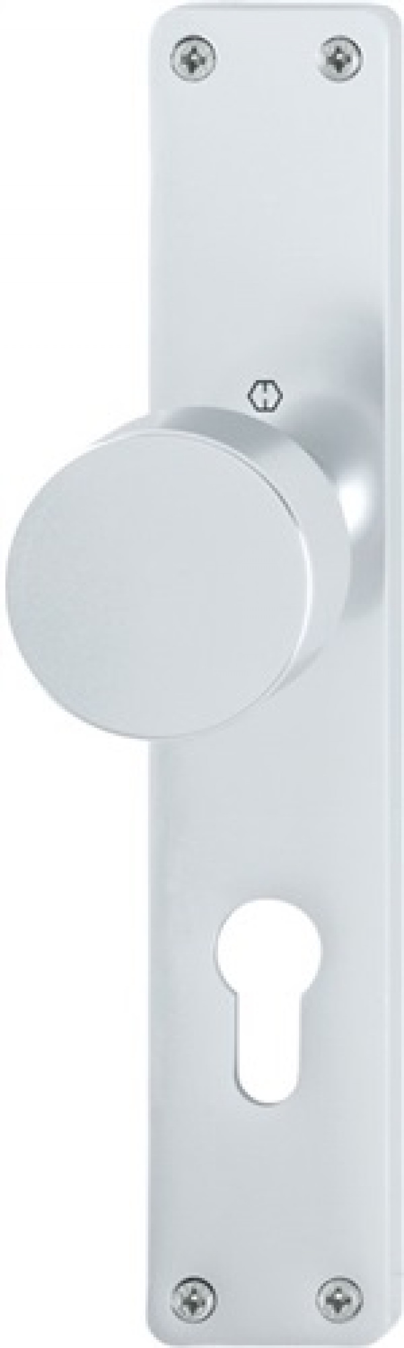 Knopflangschild 58/202 Alu. F1 PZ HOPPE Knopflangschild 58/202 Alu. F1 PZ HOPPE