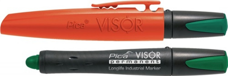 Industriemarker Visor grün wasserfest PICA