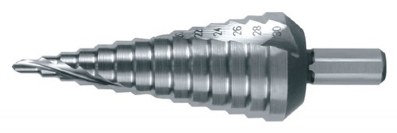 Stufenbohrer Bohrber.4-20mm HSS Spiralnut Z.2 Stufen 9 PROMAT Stufenbohrer Bohrber.4-20mm HSS Spiralnut Z.2 Stufen 9 PROMAT