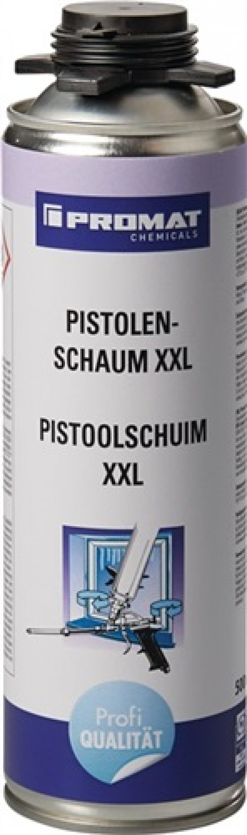 1K-Pistolenschaum XXL 500 ml B2 grau o.Einweghandschuhe Dose PROMAT CHEMICALS 1K-Pistolenschaum XXL 500 ml B2 grau o.Einweghandschuhe Dose PROMAT CHEMICALS