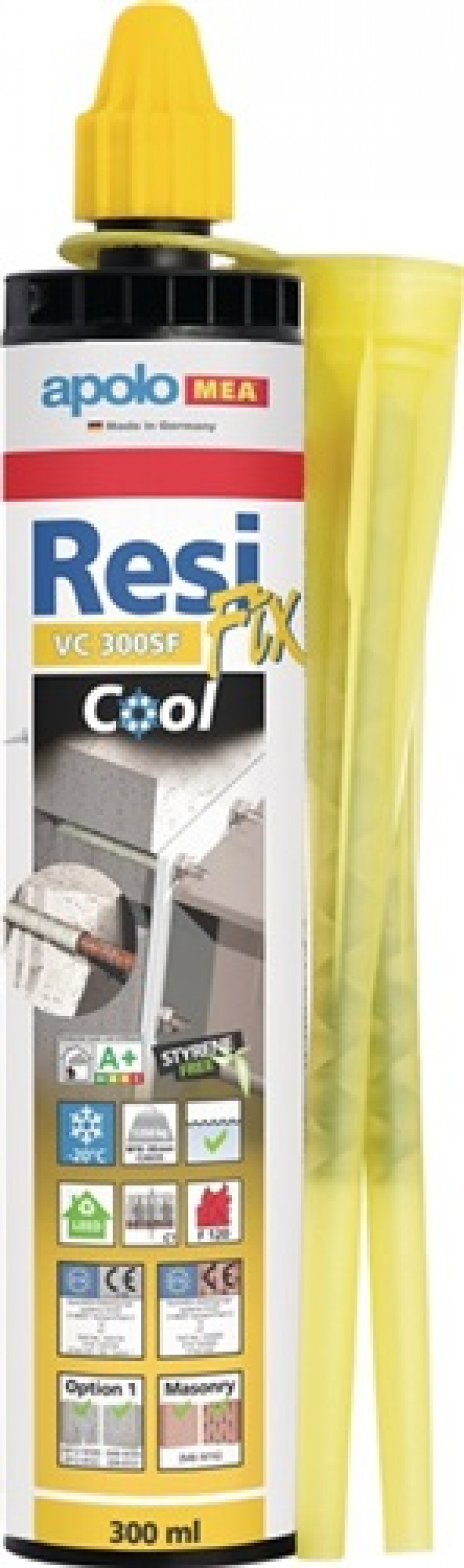 Injektionsmörtel ResiFIX VY VY 300 SF Cool Vinylester ETA 1 Injektionsmörtel ResiFIX VY VY 300 SF Cool Vinylester ETA 1