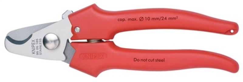 Kabelschere L.165mm Zange verchromt Griffe mit Ku.umspritzt Knipex Kabelschere L.165mm Zange verchromt Griffe mit Ku.umspritzt Knipex