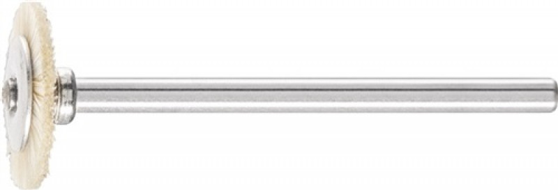 Minirundbürste RBU D16xB2xL3mm Naturborsten weiß Schaft-D.3mm PFERD Minirundbürste RBU D16xB2xL3mm Naturborsten weiß Schaft-D.3mm PFERD