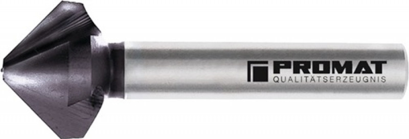 Kegelsenker DIN 335C 90Grad D.8,3mm HSS TiAlN Z.3 PROMAT Kegelsenker DIN 335C 90Grad D.8,3mm HSS TiAlN Z.3 PROMAT