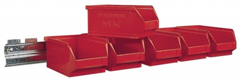 Sichtlagerkastenset H50xB602xT100mm STA verz.m.Sichtlagerkästen 6 x MK6 rot Sichtlagerkastenset H50xB602xT100mm STA verz.m.Sichtlagerkästen 6 x MK6 rot
