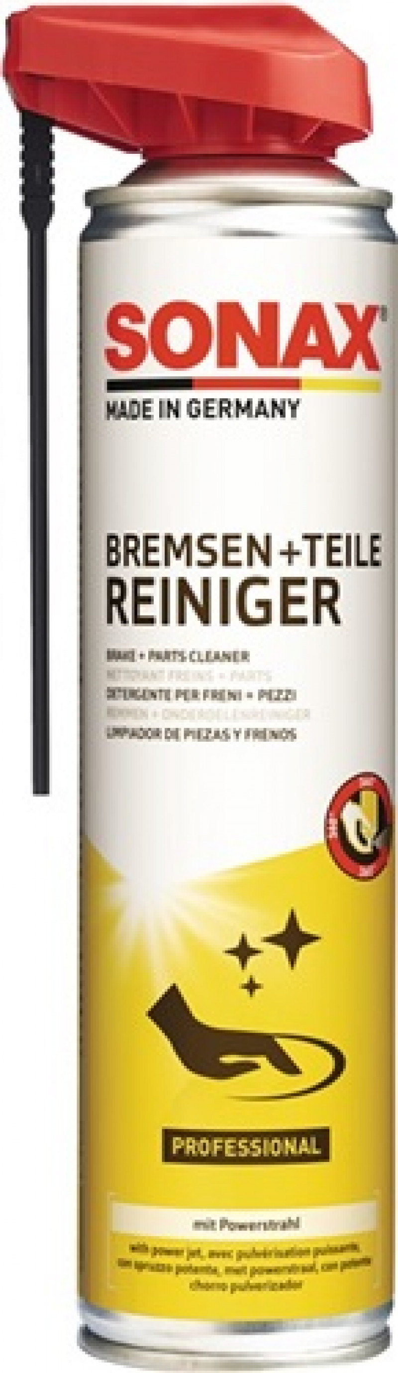 Bremsen- u.Teilereiniger Professional acetonfrei 400 ml Spraydose SONAX Bremsen- u.Teilereiniger Professional acetonfrei 400 ml Spraydose SONAX