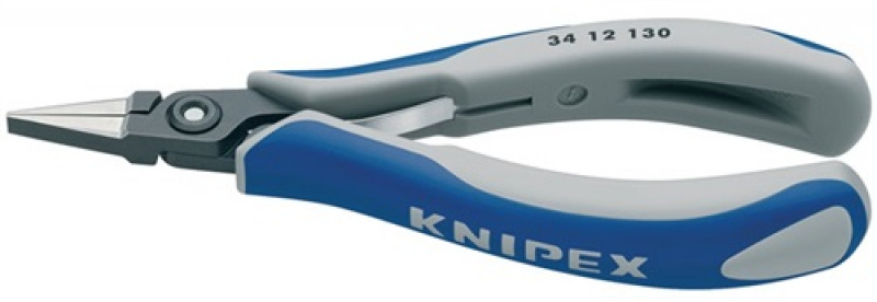 Elekronikflachzange L.135mm pol. gerade-breit KNIPEX m.2Komp.-Hüllen Elekronikflachzange L.135mm pol. gerade-breit KNIPEX m.2Komp.-Hüllen