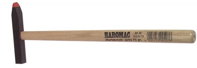Fliesenhammer m.HM-Schneide fl.lack.