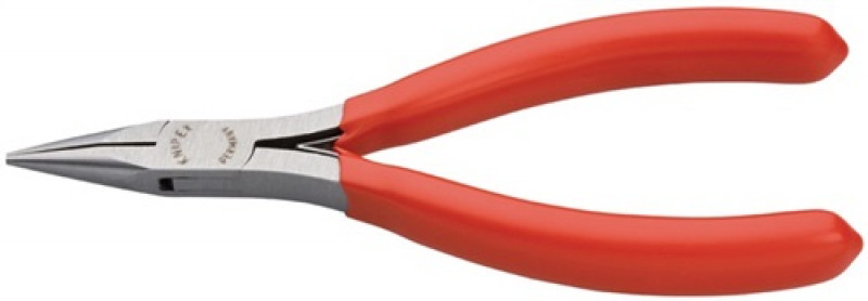 Elektronikgreifzange DIN ISO9655 L115mm flach-rund pol. kunststoffüberz. Knipex Elektronikgreifzange DIN ISO9655 L115mm flach-rund pol. kunststoffüberz. Knipex