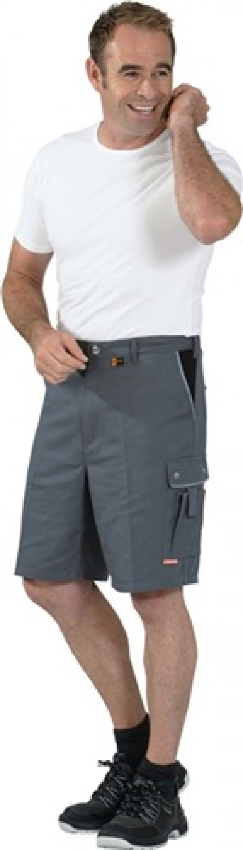 Shorts Canvas 320 Gr. M grau/schwarz 65% PES/35% CO PLANAM Shorts Canvas 320 Gr. M grau/schwarz 65% PES/35% CO PLANAM