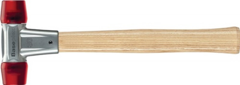 Schonhammer BASEPLEX L.340mm Kopf-D.50mm hart HO Celluloseacetat rot HALDER Schonhammer BASEPLEX L.340mm Kopf-D.50mm hart HO Celluloseacetat rot HALDER