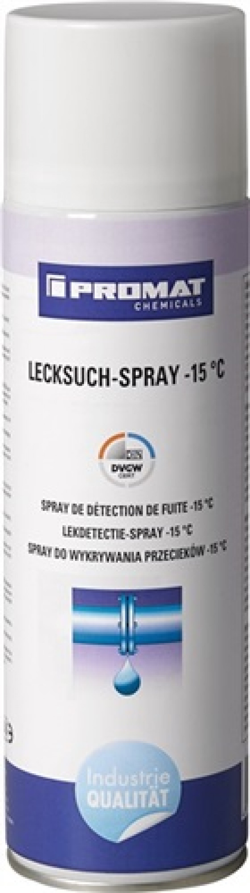 Lecksuchspray -15GradC DVGW farblos 400 ml Spraydose PROMAT CHEMICALS Lecksuchspray -15GradC DVGW farblos 400 ml Spraydose PROMAT CHEMICALS