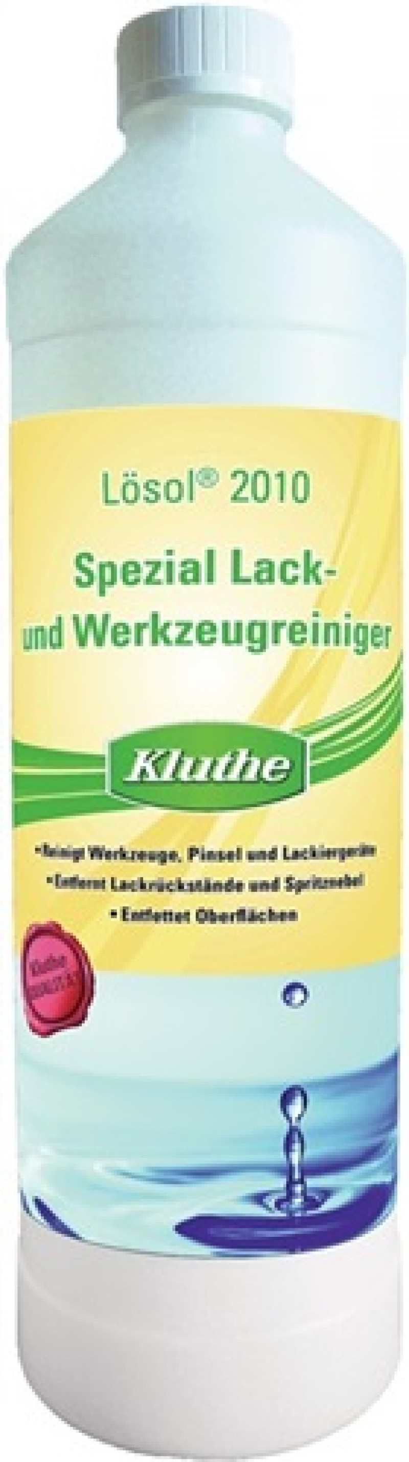 Spezial Lack- u.Werkzeugreiniger Lösol® 2010 1l Flasche KLUTHE Spezial Lack- u.Werkzeugreiniger Lösol® 2010 1l Flasche KLUTHE
