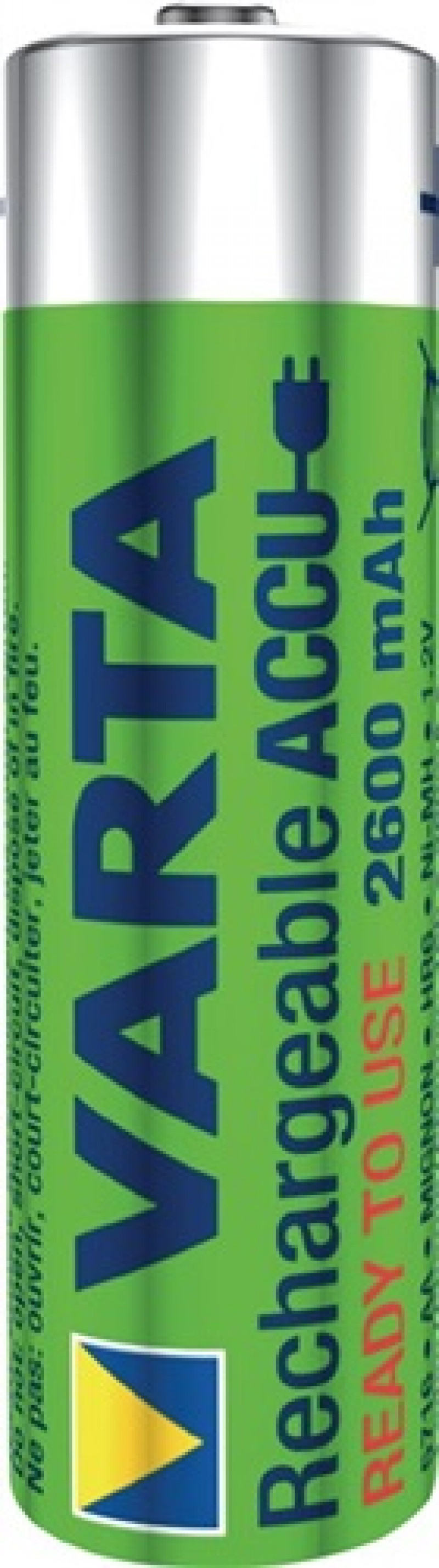 Akkuzelle 1,2 V 2600 mAh R6-AA-Mignon HR6 2 2St./Blister VARTA Akkuzelle 1,2 V 2600 mAh R6-AA-Mignon HR6 2 2St./Blister VARTA