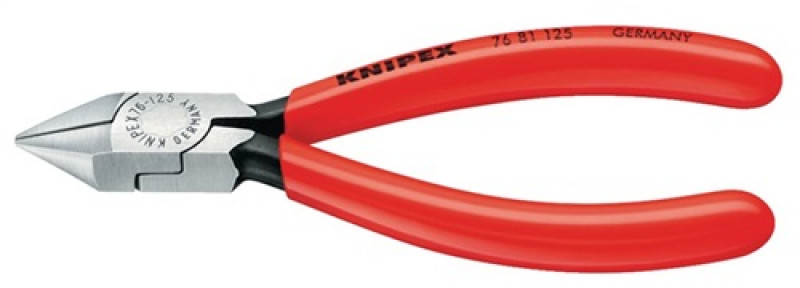 Elektromechanikseitenschneider DIN ISO5749 L125mm m.kl.Facette sp. Kopf Knipex Elektromechanikseitenschneider DIN ISO5749 L125mm m.kl.Facette sp. Kopf Knipex