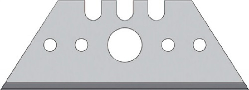 Trapezklinge L52xB18,7xS0,65mm m.Lochung 10 St./Spender PROMAT