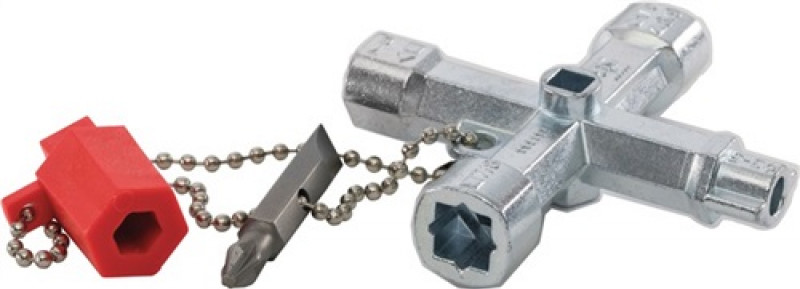 Schaltschrankschlüssel Doublehead Key 10 Funktionen Funktionen m.Bitadapter Schaltschrankschlüssel Doublehead Key 10 Funktionen Funktionen m.Bitadapter