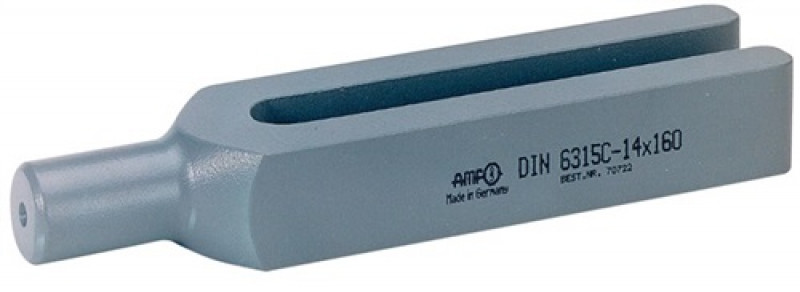 Gabelspanneisen DIN6315C 26x315 lackiert m.rd.Spannansatz AMF Gabelspanneisen DIN6315C 26x315 lackiert m.rd.Spannansatz AMF