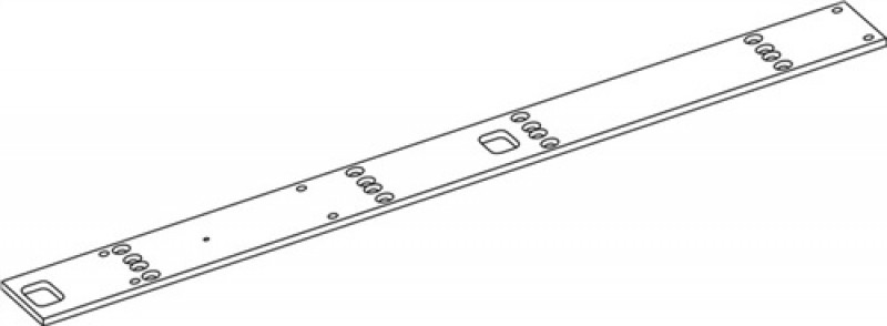 Montageplatte ECturn f.ECturn silber Montageplatte ECturn f.ECturn silber