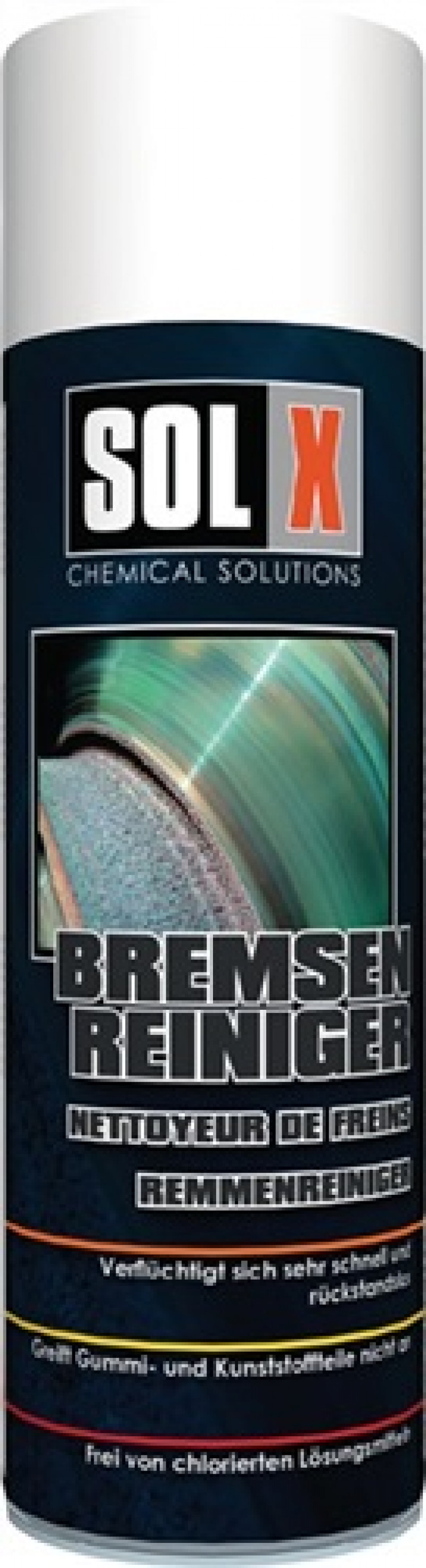 Bremsenreiniger SOL-X acetonfrei 500 ml Spraydose Bremsenreiniger SOL-X acetonfrei 500 ml Spraydose